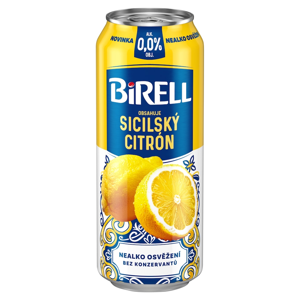 image 1 of Birell Sicilian Lemon 0.5L