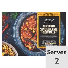 Tesco Finest* Moroccan Spiced Lamb Meatball 500G