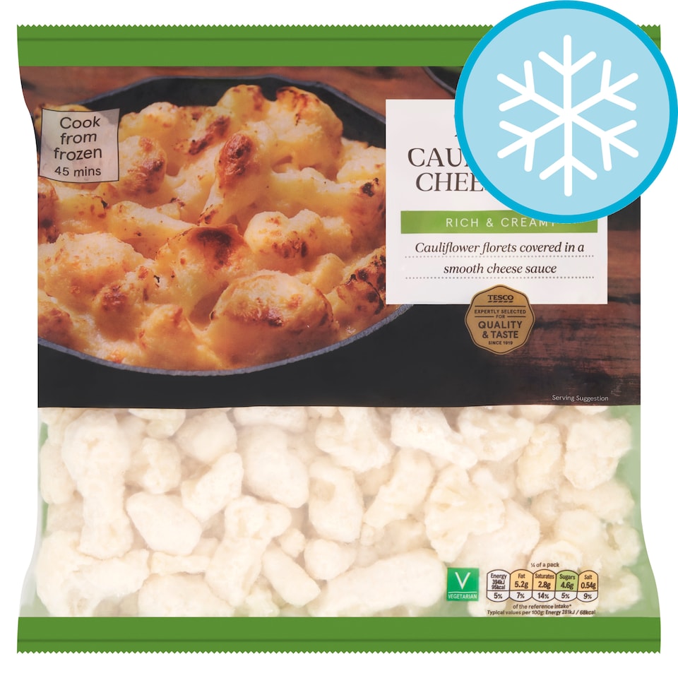 Tesco Cauliflower Cheese Bake 680G