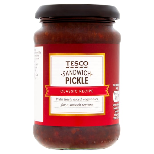 Tesco Sandwich Pickle 300G Tesco Groceries