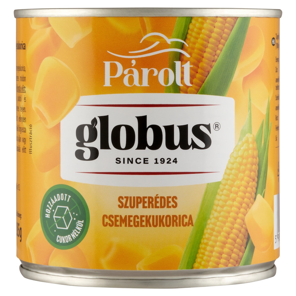 Globus párolt szuperédes csemegekukorica 340 g  1. kép