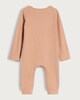 image 2 of F&F Baby 3-Pack Cotton Rich Ribbed Sleepsuits in White