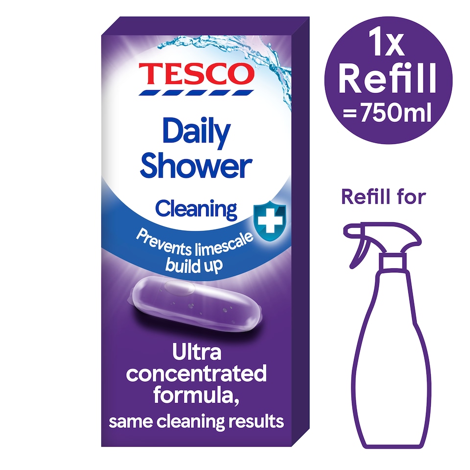 image 1 of Tesco Daily Shower Cleaning Refill 9Ml