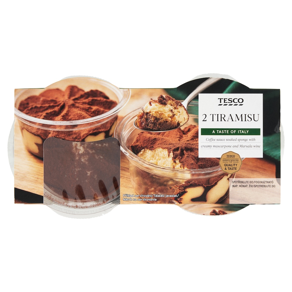 Tesco Tiramisu 2 x 85g (170g)
