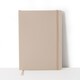 image 2 of Paperchase Agenzio Large Oatmeal Ruled Notebook