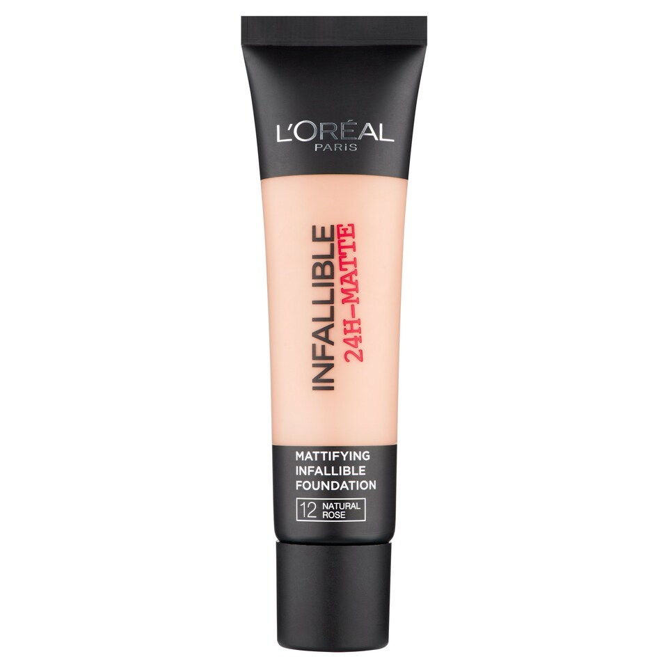 image 1 of Loreal Foundation Infallible Matte Natural Rose 12