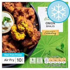 Tesco Onion Bhajis 10 Pack 200g