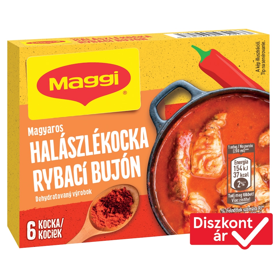 Maggi magyaros halászlé kocka 60 g