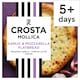 image 1 of Crosta & Mollica Stonebaked Flatbread - Roast Garlic & Mozzarella 229g