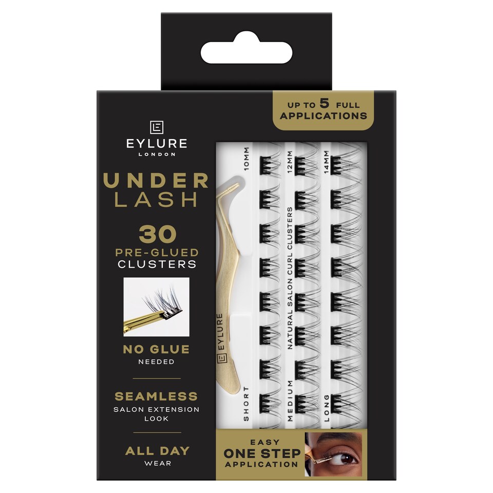 Eylure Underlash Pre-glued Clusters x30