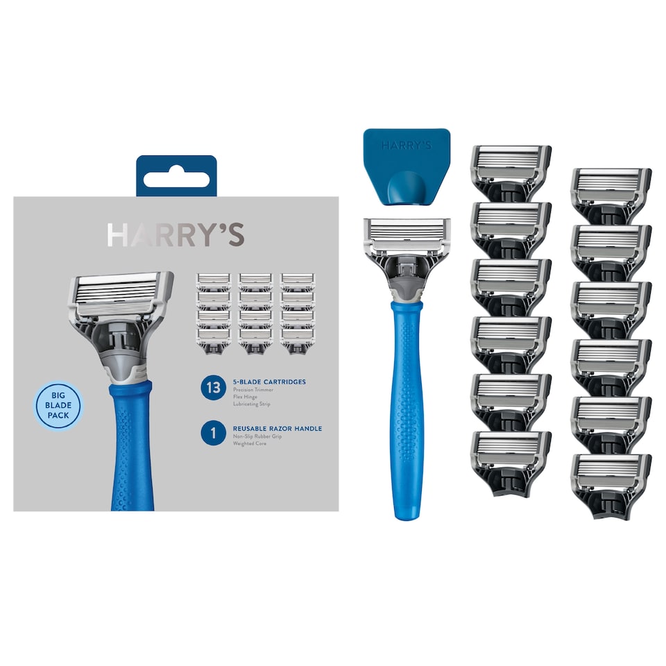 image 1 of Harry's Razor Plus 13 Cartridge Refills