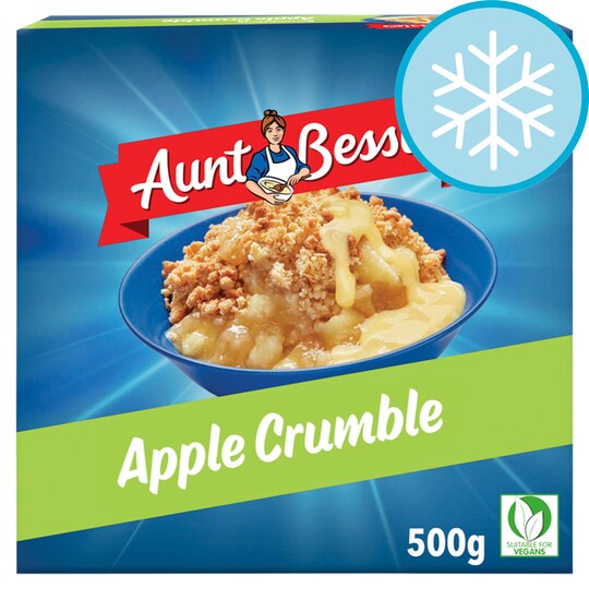 Aunt Bessie's Bramley Apple Crumble 500G Tesco Groceries