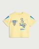 image 4 of Minions Pure Cotton Football Print T-Shirt in Yellow