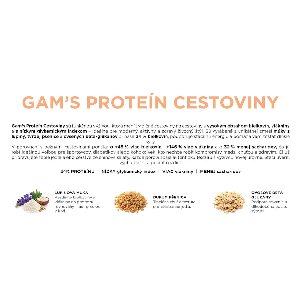 image 1 of Gam's Penne Wheat Pasta 250 g