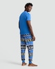 image 3 of Bullseye Pure Cotton T-Shirt and Cuffed Joggers Pyjamas Set in Multi