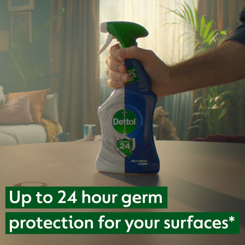 image 1 of Dettol Protect 24 Hour Antibacterial Cleaner Ocean Fresh 460Ml