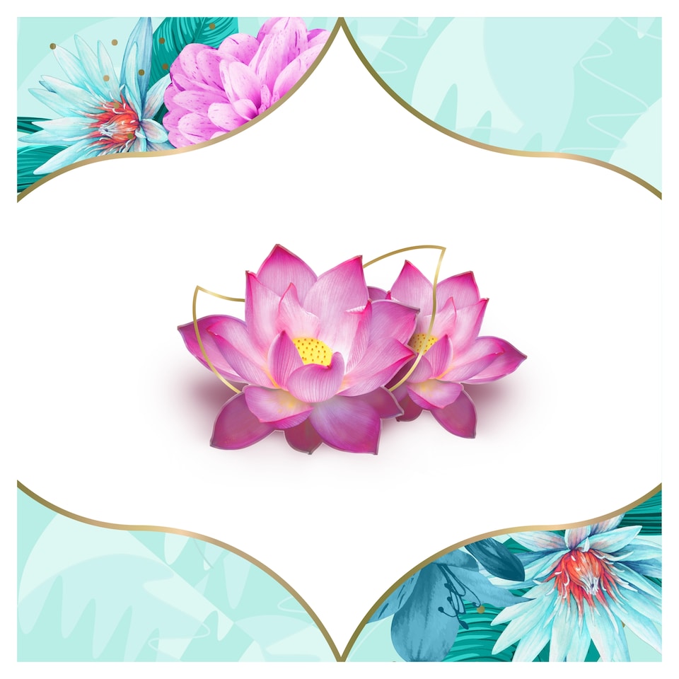 obrázok 1 z Intímky Discreet Priedušný materiál Multiform Waterlilly x60