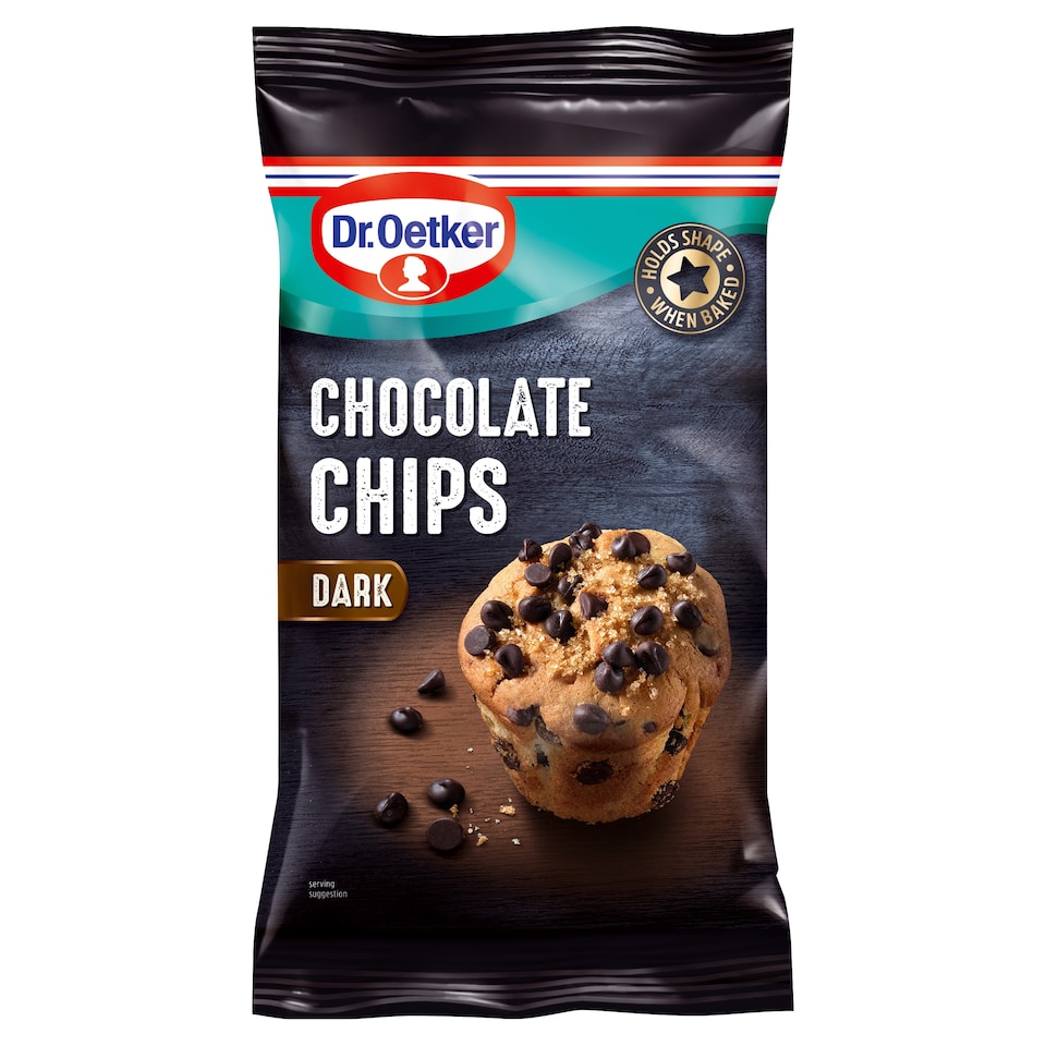 Dr Oetker Chocolate Chips Dark 100G