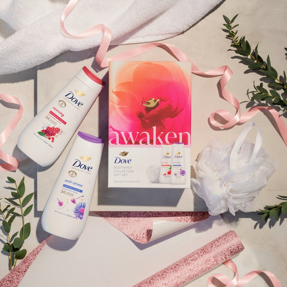 image 1 of Dove Awaken Bodywash Collection Gift Set