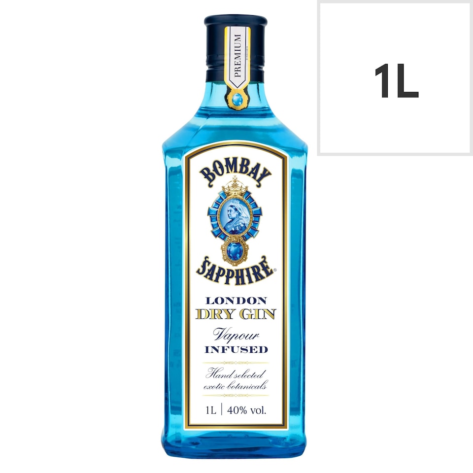 image 1 of Bombay Sapphire Gin 1 Litre