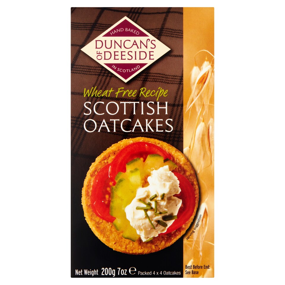 Duncan's Wheat Free Oatcakes 200G