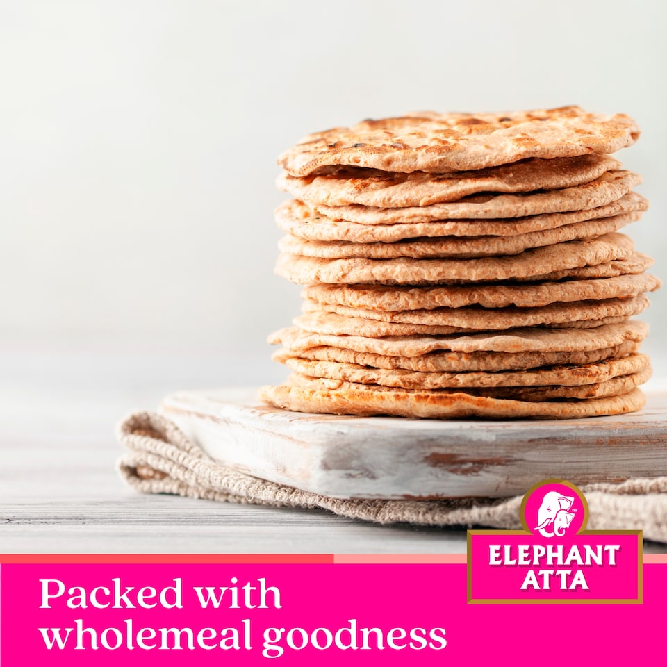 image 1 of Elephant Atta Wholemeal Chapatti Flour 10kg
