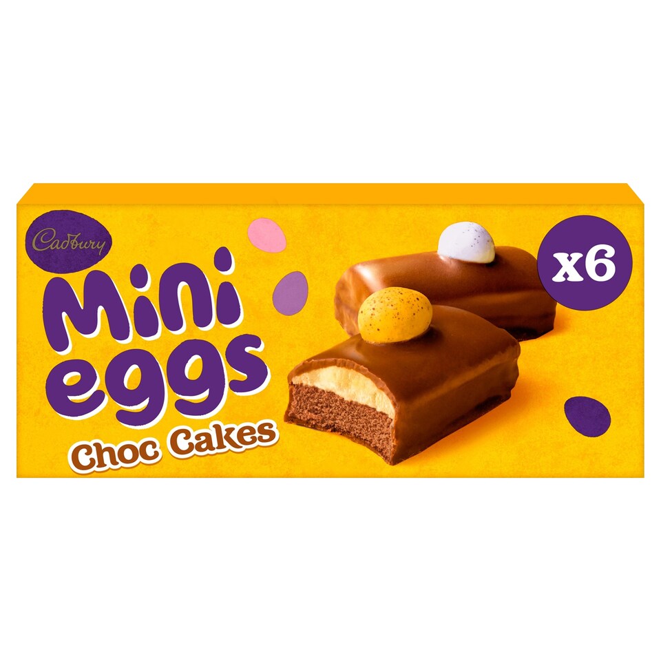 Cadbury 6 Mini Eggs Easter Cakes