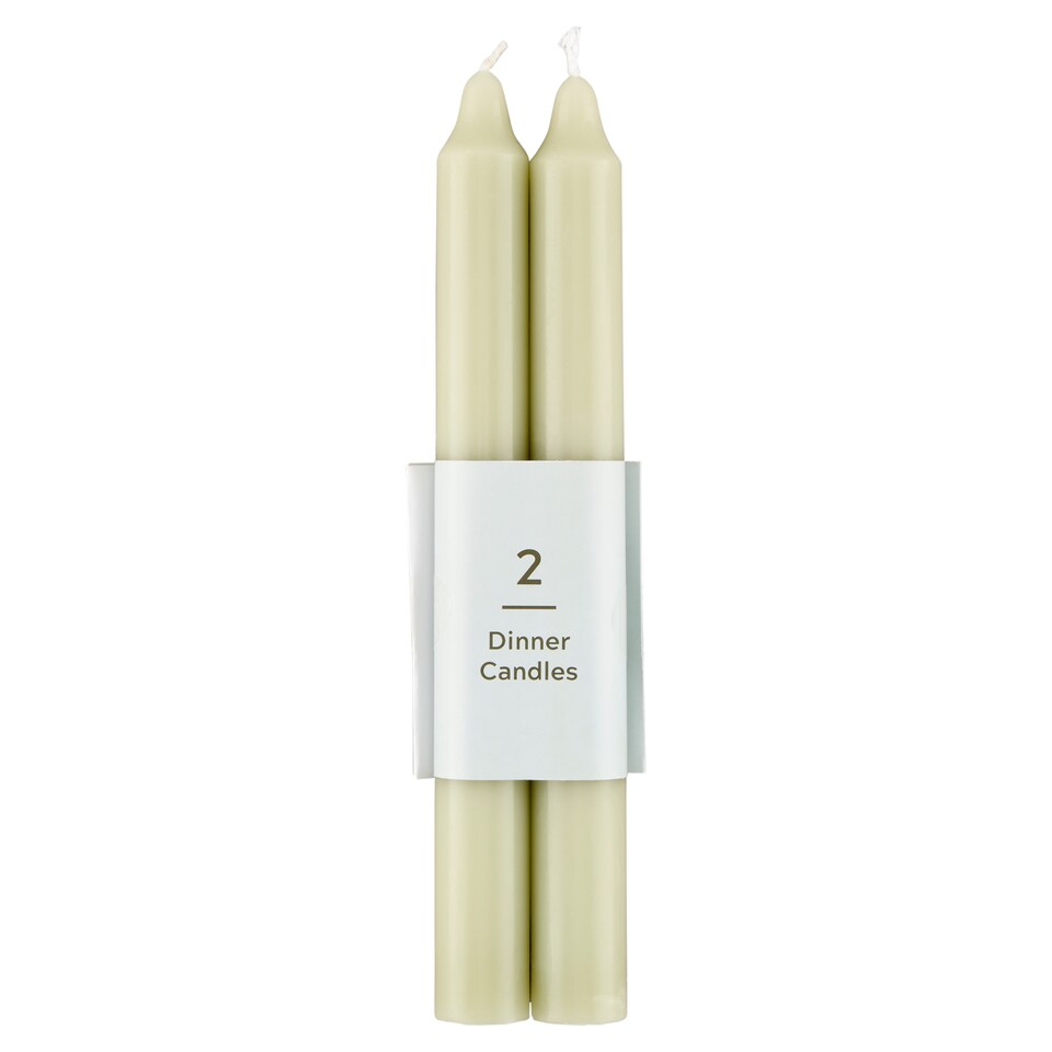 F&F Green asztali gyertya 2 db