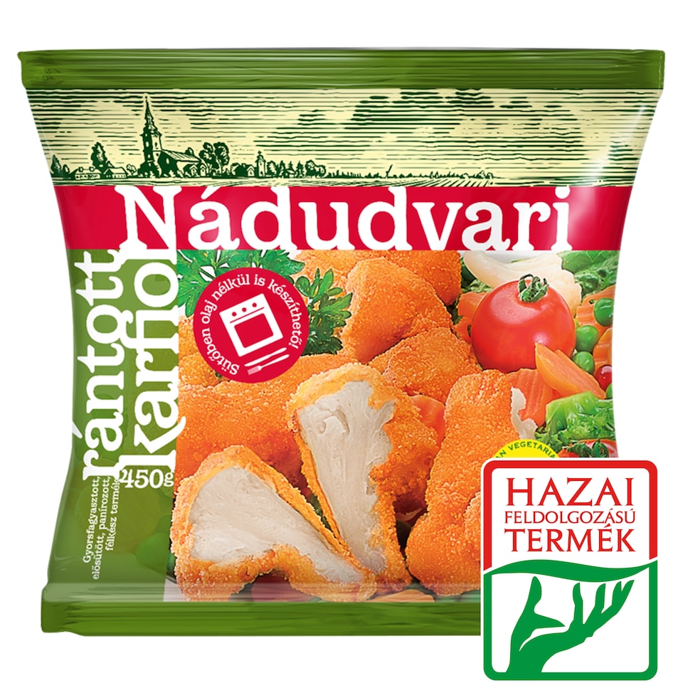 Nádudvari Quick-Frozen Breaded Cauliflower 450 g