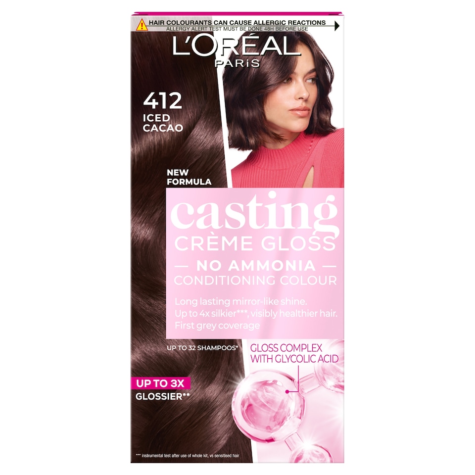 image 1 of L'oreal Paris Casting Creme Gloss 412 Iced Cocoa