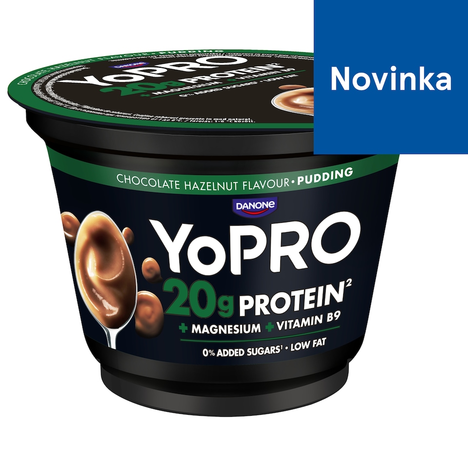 obrázok 1 z YoPRO Protein puding s čokoládovo-lieskovoorieškovou príchuťou 200g
