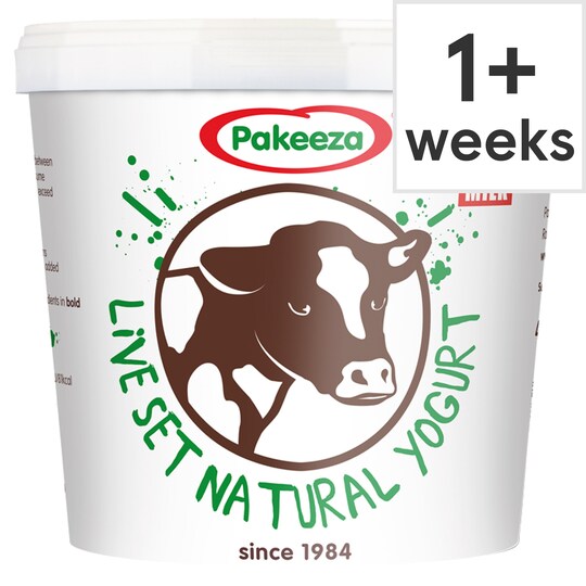 Pakeeza Natural Yogurt 900G Tesco Groceries