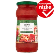 Tesco Paradajková omáčka s čili paprikou 420 g