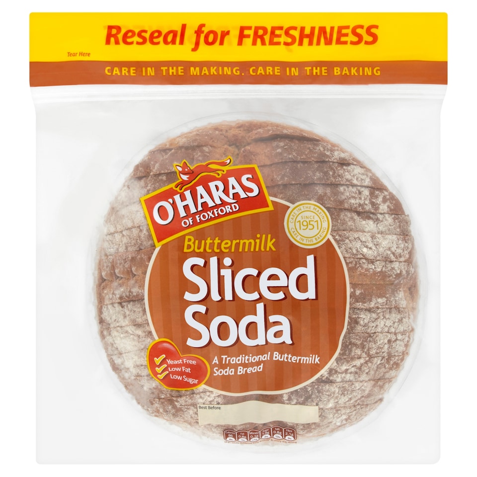 O'hara Traditional B/Milk Soda 550G (W)