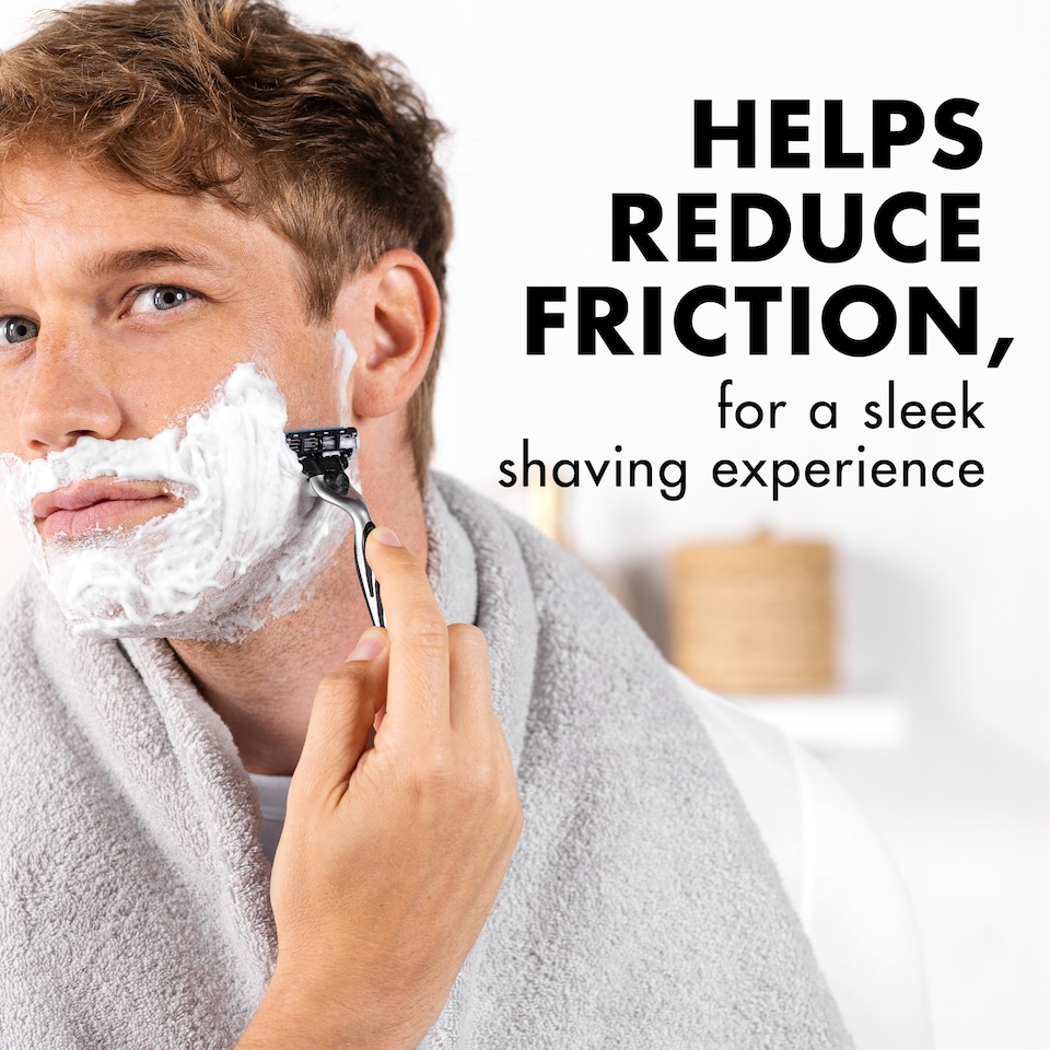 image 1 of Gillette Original Scent Sensitive Shave Foam 400ml