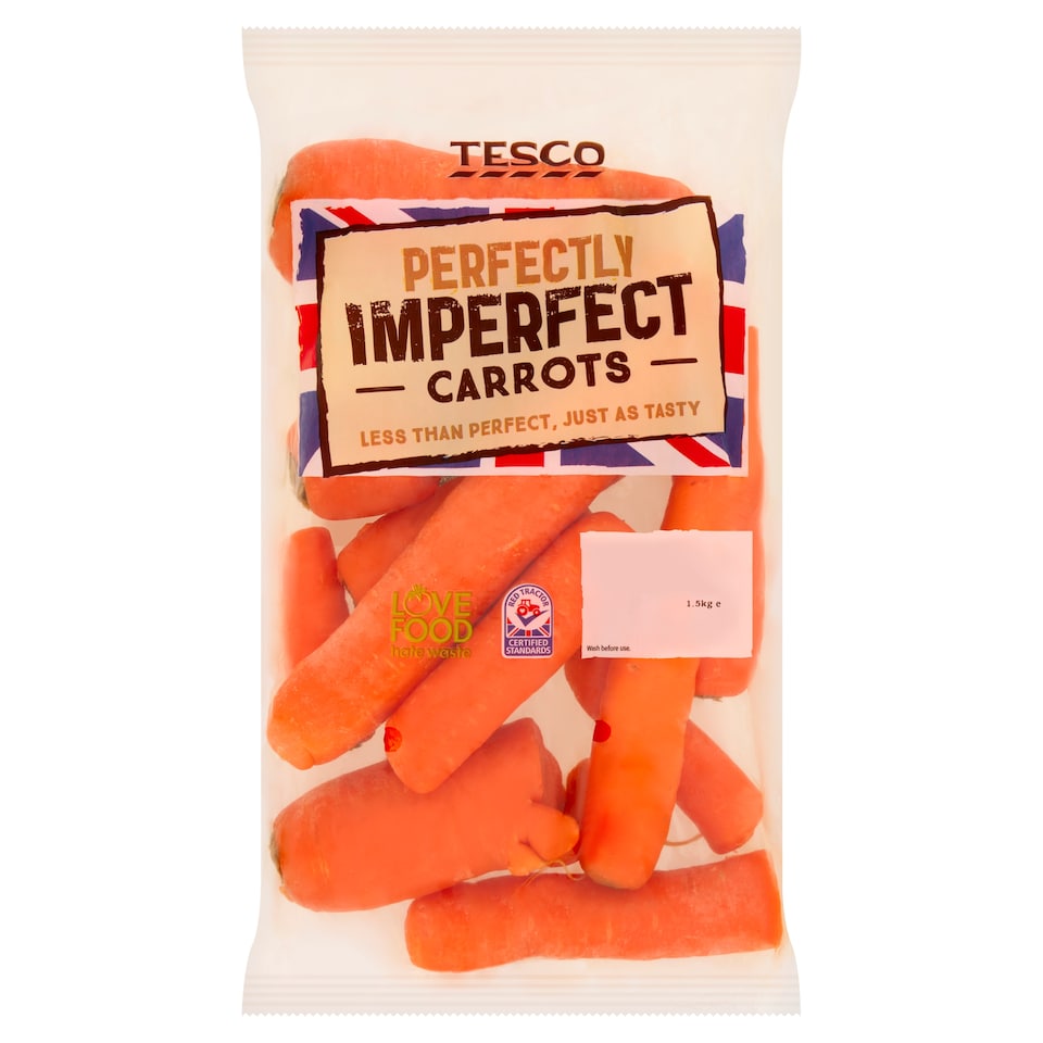 Tesco Perfectly Imperfect Carrots 1.5Kg