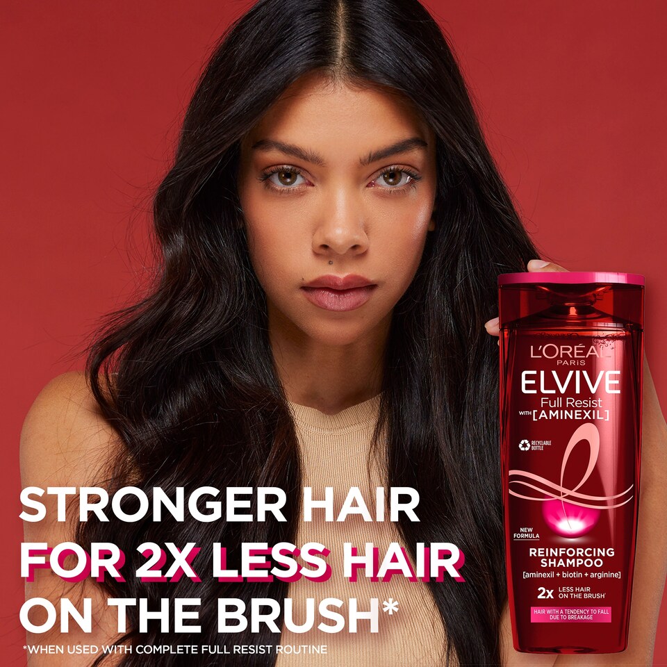 image 1 of L'Oreal Paris Elvive Full Resist Aminexil Shampoo 250Ml