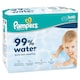 image 2 of Pampers 99% Water Baby Wet Wipes, 3 Packs of 60 Wipes = 180 Baby Wet Wipes