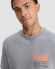 image 1 of Alfred Hitchcock Pure Cotton T-Shirt in Grey