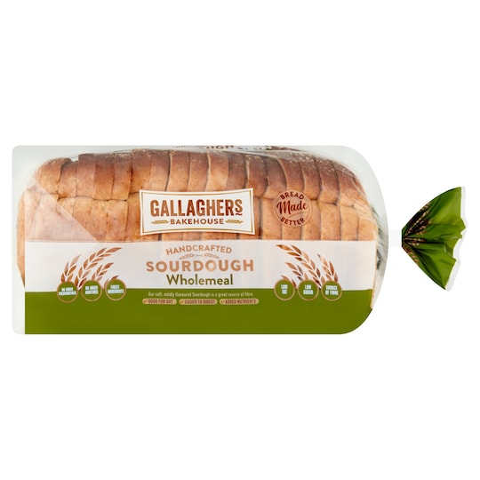 Gallaghers Sourdough Wholemeal Loaf 720G Tesco Groceries