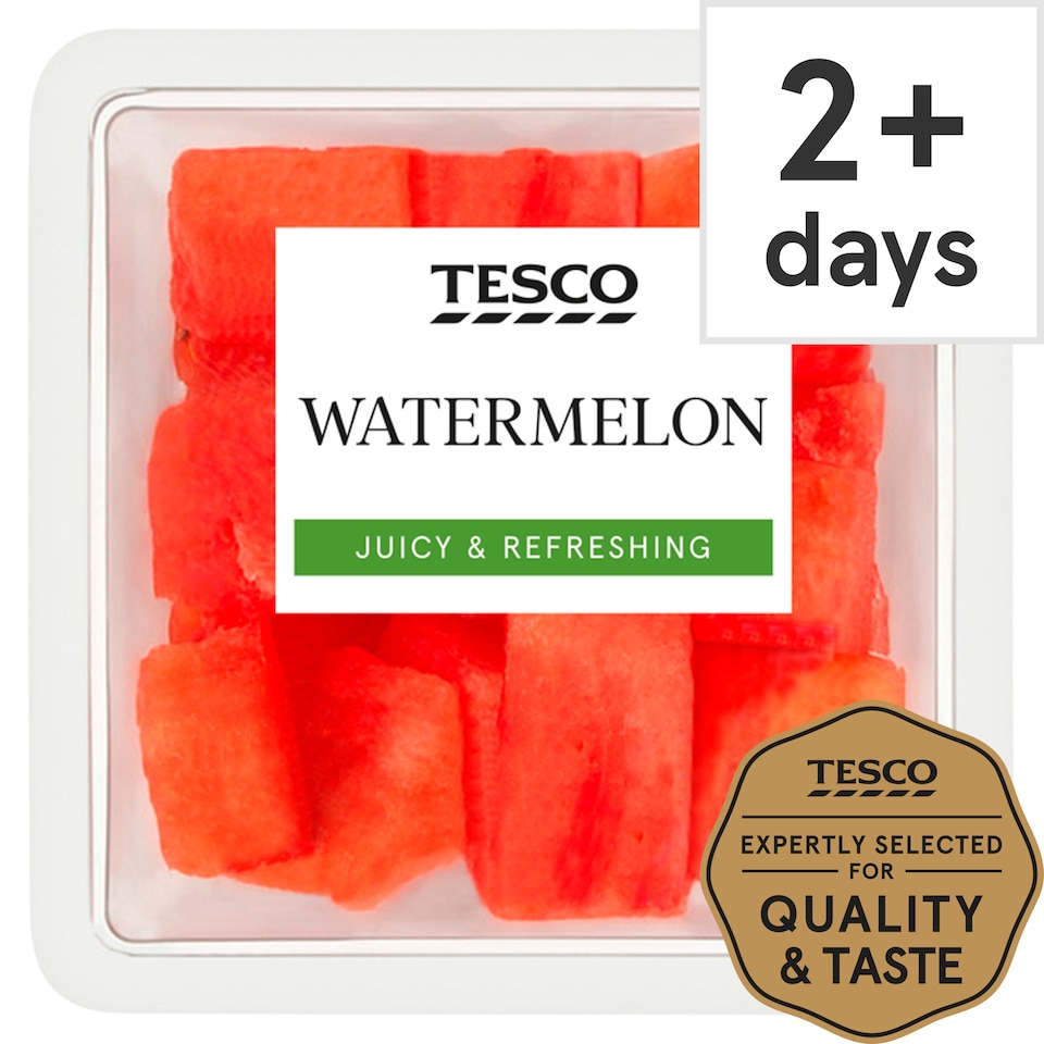 image 1 of Tesco Watermelon Chunks 300G
