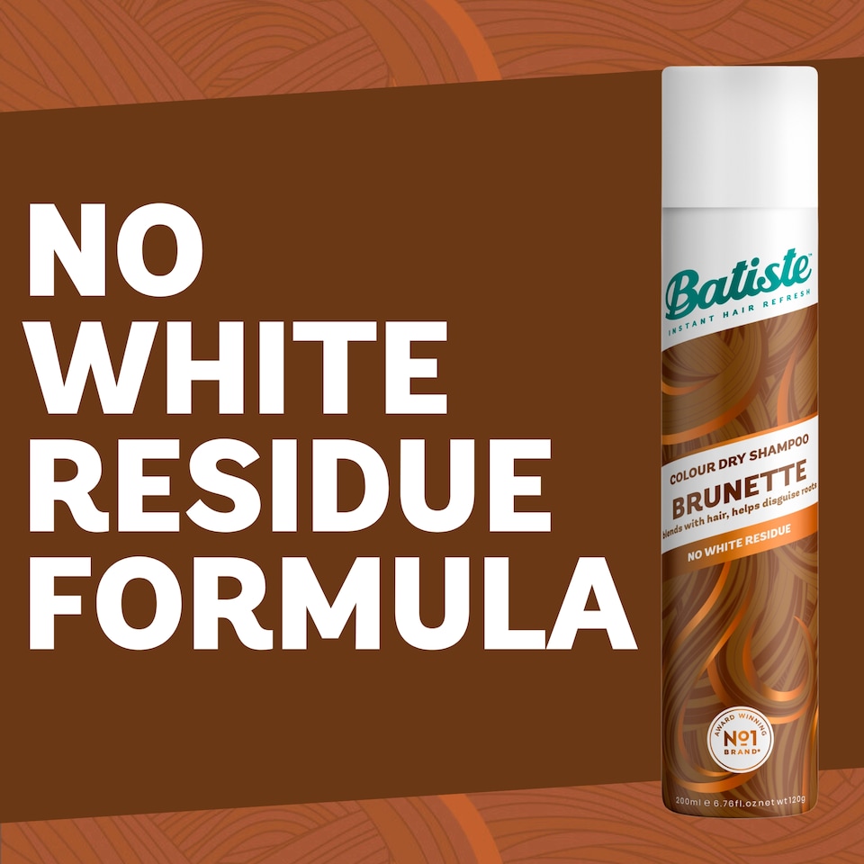 image 1 of Batiste Dry Shampoo Medium And Brunette 200Ml