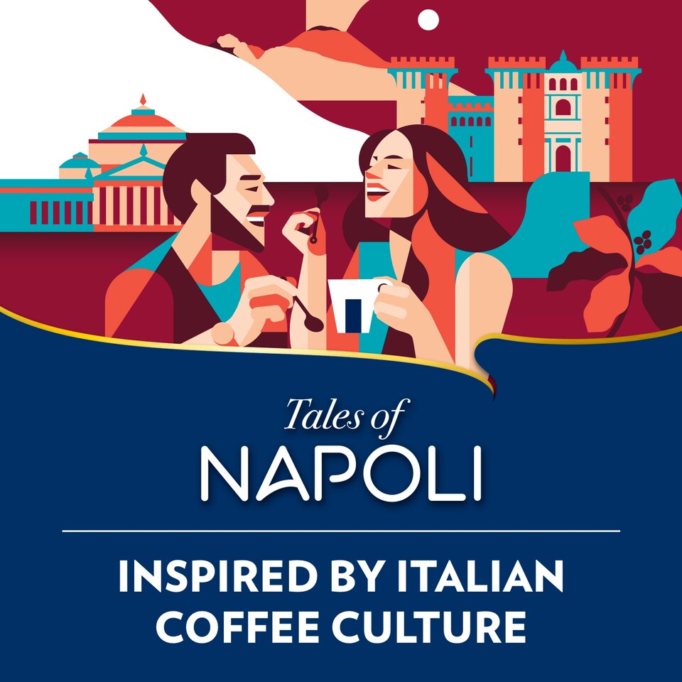 image 1 of Lavazza Tales of Napoli Nespresso Compatible Capsules x10