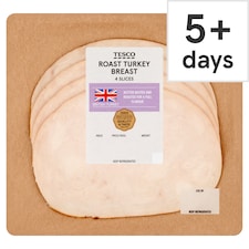 Tesco Deli Roast Turkey Breast 120G