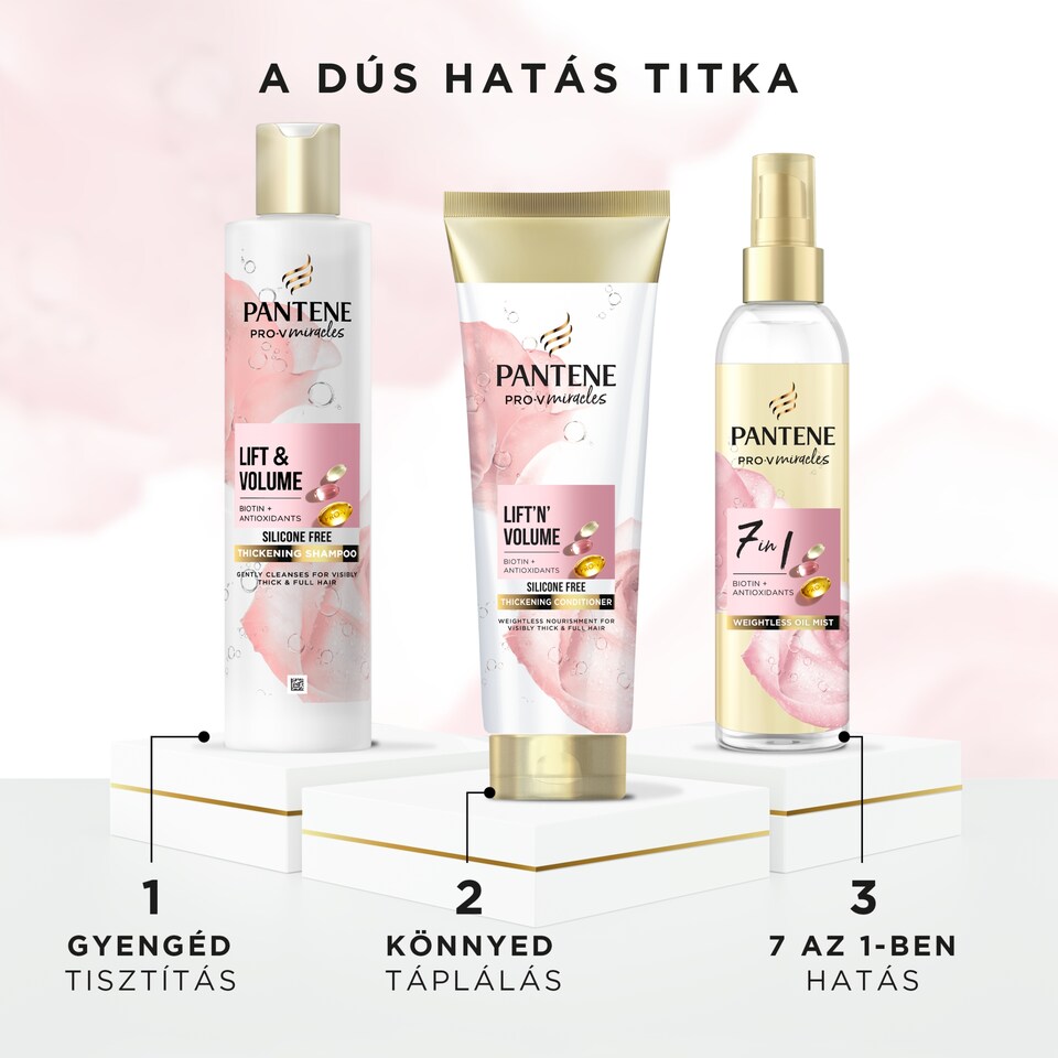 Pantene Pro V Miracles 7az1-ben hajolaj-permet biotinnal 145ml  1. kép