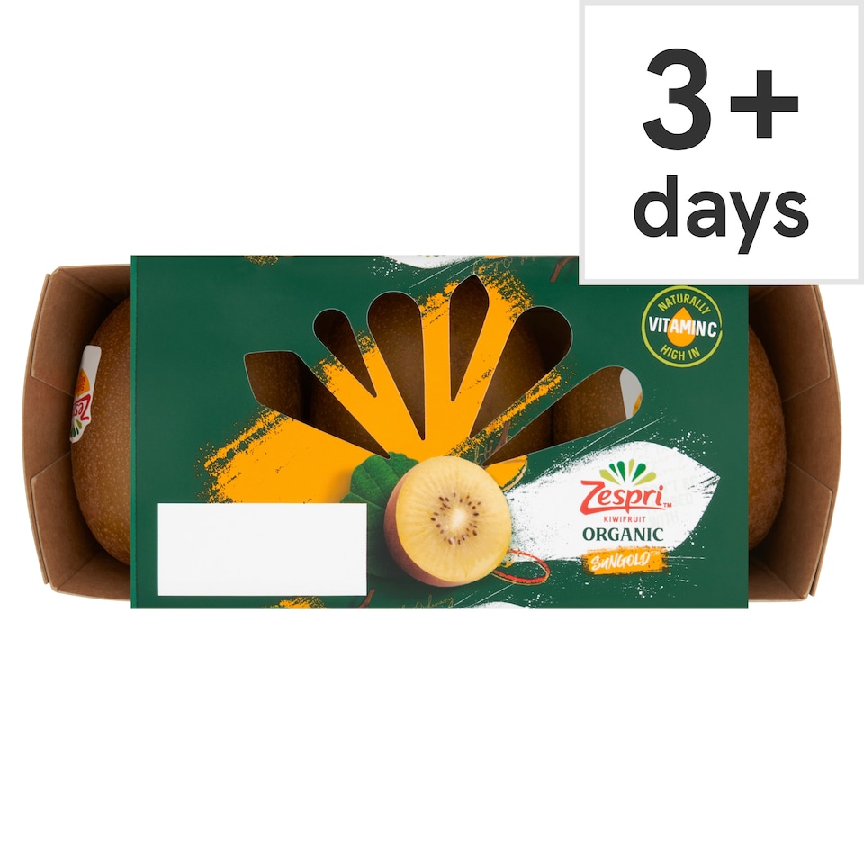 image 1 of Zespri Organic SunGold Kiwi 3 pack