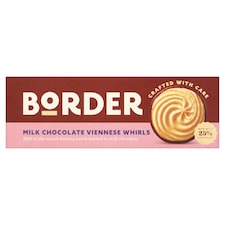 Border Biscuits Chocolate Viennese Whirls 150G