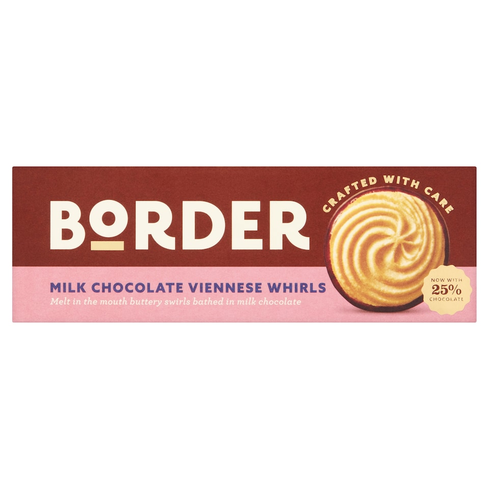 Border Biscuits Chocolate Viennese Whirls 150G