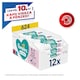 Pampers Sensitive Nedves Törlőkendő, 12 csomag = 624 db Törlőkendő  1. kép