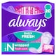 image 1 of Always Dailies Folded And Wrapped Normal 20 Panty Liners